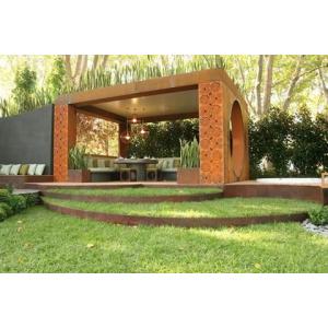 China Exterior Custom Modern Aluminum Pergola Lightweight With Adjustable Louvers on sale