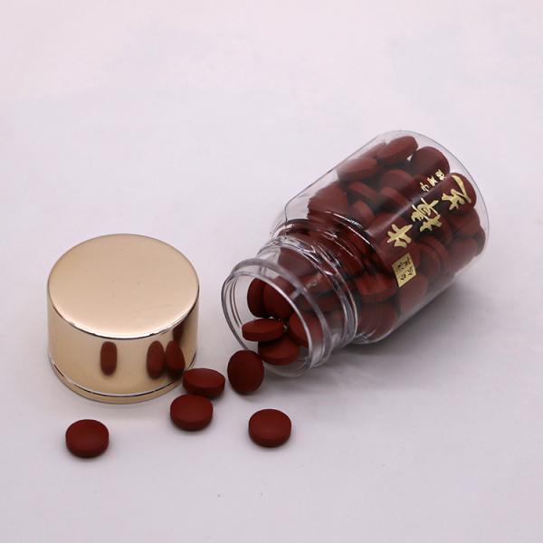 Medicinal Packaging 35ML PET Small Plastic Pill Bottle with Customizable Color Caps