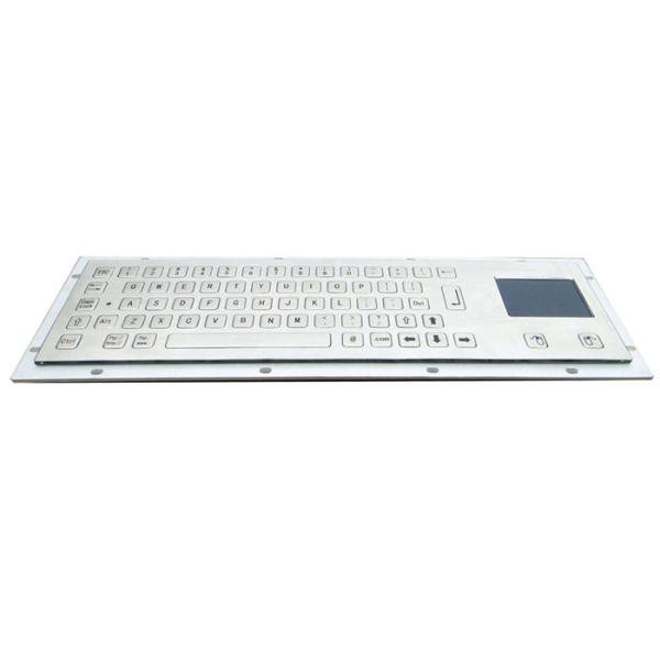 Buy Metal Industrial Kiosk Keyboard Back Side Mounting Engraved Graphics at wholesale prices