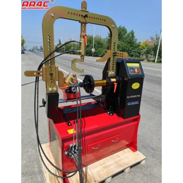Automatic Rim Straightening Machine With 3 Jacks Rim Processing Machine AA-RSM5750