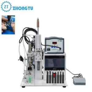 Advanced Semi Automatic Soldering Machine for Audio Products with Micro USB