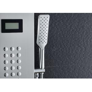 Pressure Balanced Thermostatic Shower Panel ROVATE Digital Temperature Display