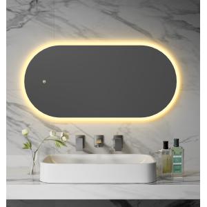 Dual-Touch Control Smart LED Bathroom Mirror With Anti-Fog Function Stepless