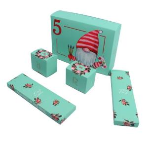 custom Blind Box For Cosemtics personalized paper box for Christmas advent