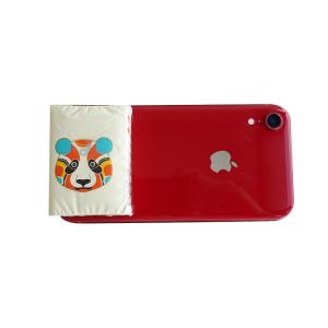 Mini Pocket Disposable Facial Tissue Unbleached Virgin Bamboo Pulp Material