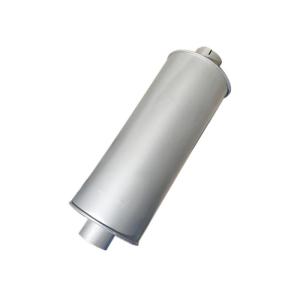 China Cold Rolled Iron Plate Round  4.38”Truck Exhaust Muffler on sale
