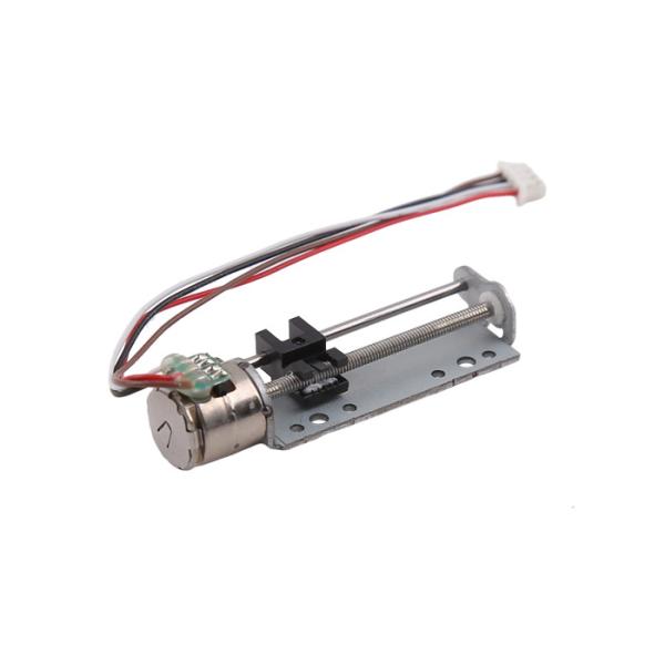 Buy 2 Phase 4 Wire 10mm Micro Slider Stepper Motor 3.0V DC With Connecting Wire at wholesale prices