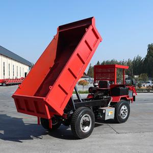Hydraulic Diesel Underground Mining Truck 4x4 Wheel 3 Tons