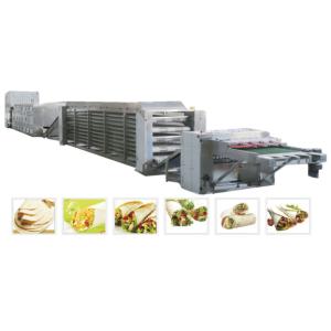 Touch Screen 1300pcs/h 55kw Lavash Bread Making Machine