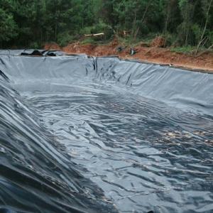 China Black HDPE Geomembrane Liner For Landfill Pond Lining And Waterproofing Projects on sale