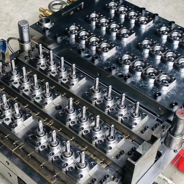 Injection Molding PET Preform Mould , Bottle Plastic Injection Machine Needle Valve Type