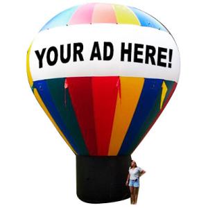 China 6mH Promotional Inflatable Ground Balloon, Cheap Inflatable Advertising Balloons on sale