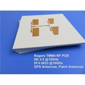Quality Rogers TMM4 Microwave Pcb With Immersion Gold For Satellite Communication for sale