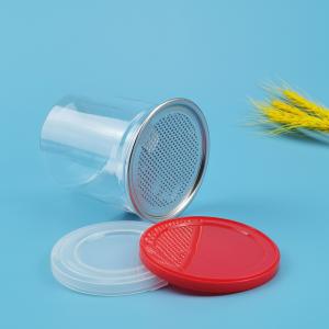 Easy Open 450ml Aluminium Lid 30G Plastic Food Cans