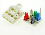 400V 10A LED Light Connectors High Current Diverter Splitter Connector LBK5 5P 1