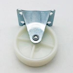 65mm Furniture Light Duty White PP Wheel Caster