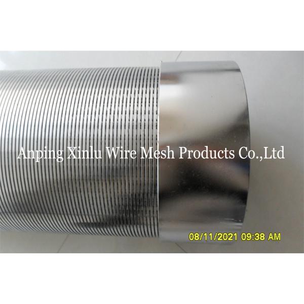 Johnson Wedge Wire Continuous Slot Screen Pipe For Groundwater