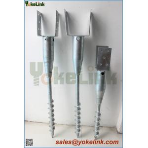 Hot Dip galvanized Ground Screw For Solar Stand