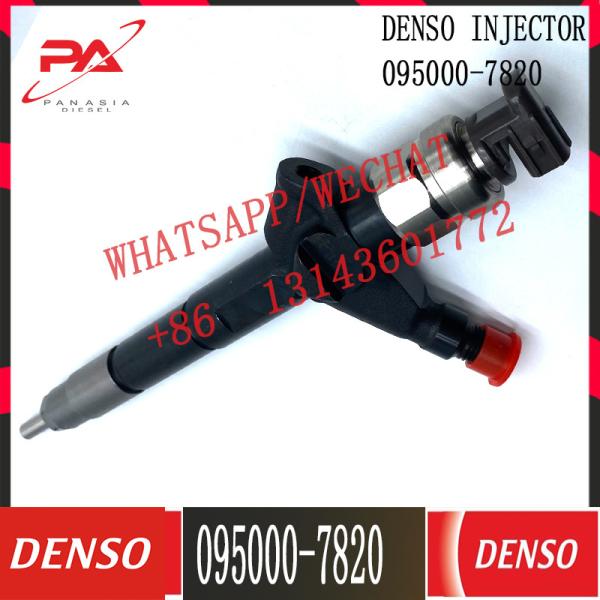 095000-7820 Common Rail Diesel Fuel Injector Assy 23670-39265 For TOYOTA