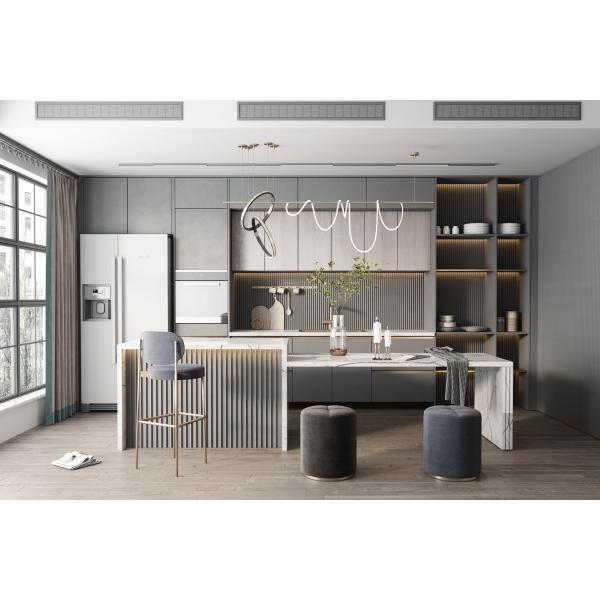 Buy Modern Kitchen Cabinet Set with Sink Faucet and Accessories at wholesale prices