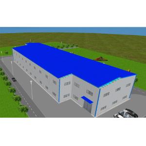 Corrugated Prefab Metal Warehouse Building Din Standard