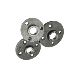 Class 300 Threaded Female Malleable Iron Floor Flange 15mm PN16