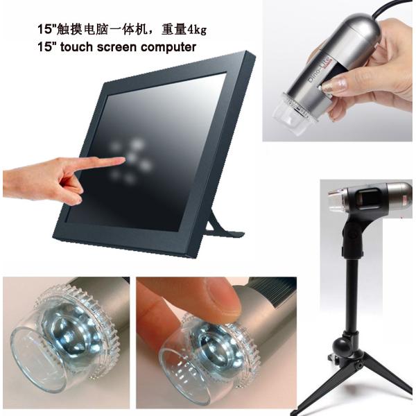 Buy Portable professional Skin Analyzer Machine for oil test,water test and acne test at wholesale prices