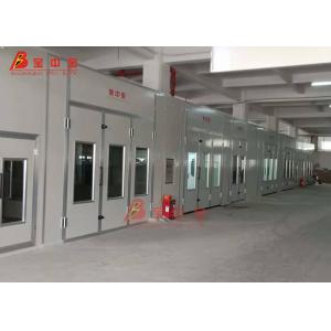Customized Auto Maintenance Spray Booth Line / Automotive Repair Paint Line