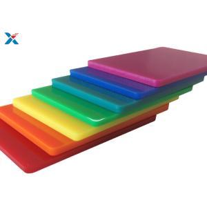 Extruded Casted 2mm Red Acrylic Sheet With Double Polished Surface