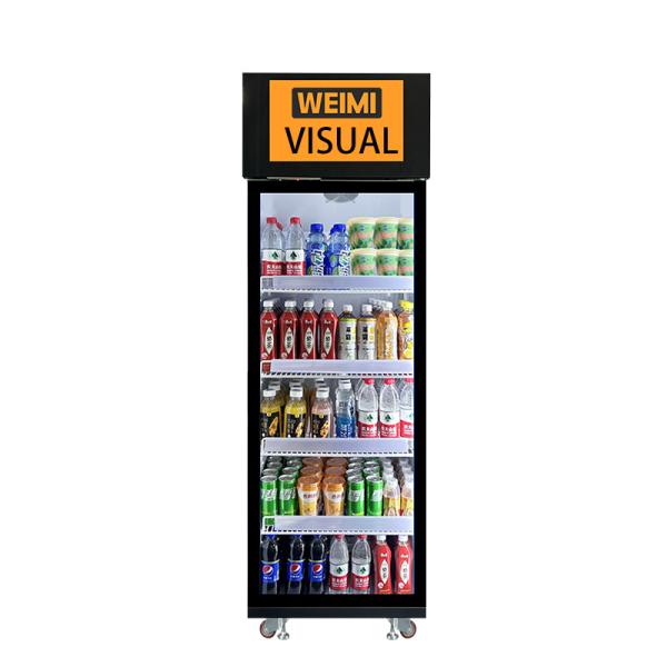 Intelligent Algorithm AI-Powered Vending Machine For Snacks Drinks Fresh Food