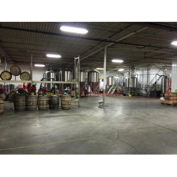 1200L Small Scale Commercial Brewing Systems Mini Brewery Equipment