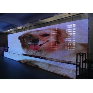 Ultra Thin P10 Transparent Video Wall High Brightnes Energy Efficient