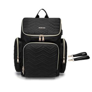 Embroidered Diaper Bag Backpack With USB