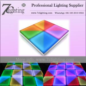 Quality 1sqm RGB LED Dance Floor for Party Events for sale