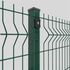 Powder Coated 3D Curved Fence Customized Welded Wire Mesh For Garden Fencing