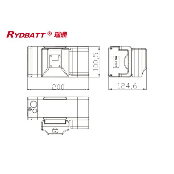 36 Volt Lithium Battery For Electric Bike 18650 10S3P 10.4Ah CE ROSH
