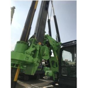 Customized Hydraulic Piling Rig Auger Teeth Drilling 12M Safe KR90A