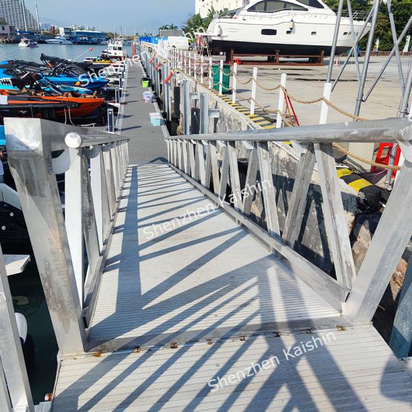 Buy 6061 T6 Aluminum Gangway Ramp for Marine Floating Docks at wholesale prices