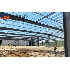 Light Industrial Prefabricated Steel Structure Warehouse with Aluminum Alloy