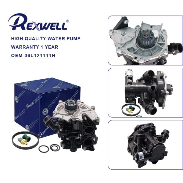 Buy Engine  Electronic Water Pump Thermostat Housing Assy for VW Golf Audi TT 06L121111H 06L121111B 06L121111E 06L121111F 06L121113A at wholesale prices