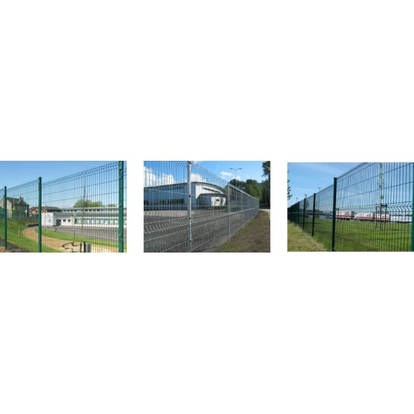 3D Curved Wire Mesh Fence Panels Welded Wire Mesh Panel Fence