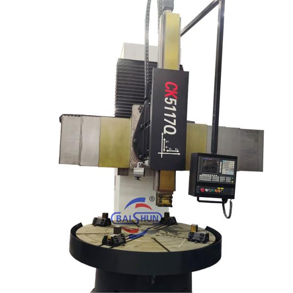 Buy Automatic CK5117 Cnc Vertical Turret Lathe Machine Metal Turning Lathe at wholesale prices
