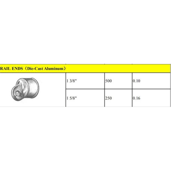 Professional Chain Link Fence Fittings Enclosed Post / Line Wire OEM Style