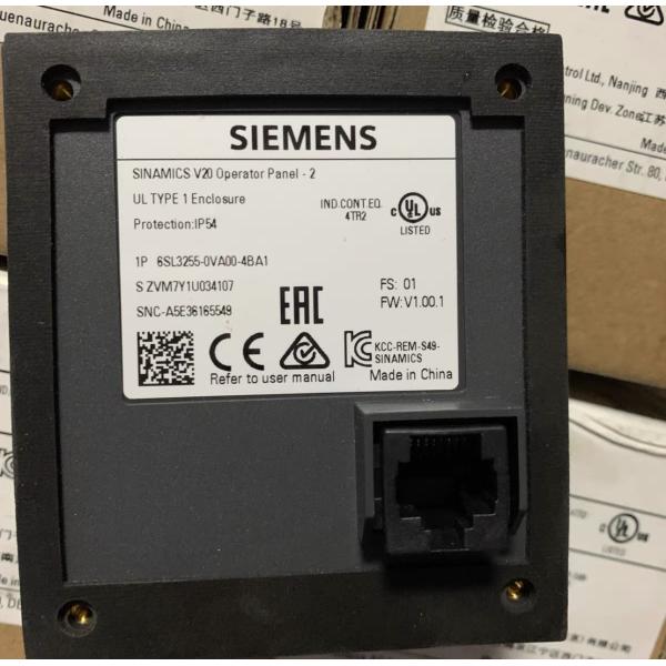 6SL3255-0VA00-4BA1 SINAMICS V20 BOP Panel for V20 inverter Original PLC Industrial Equipment