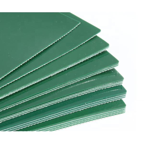 PVC Heat-resistant Light Conveyor Belts Non Pollution 5 Layers 20000mm Length