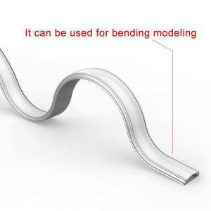 Channel Bendable LED Strip Light Aluminum Profile With Anodized Painting