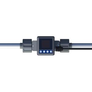 FL101 In-Line Ultrasonic Flow Meter with Injection Molding Structure for Long