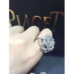 P 18k gold  white gold yellow gold rose gold diamond ring  Jewelry factory in Shenzhen, China
