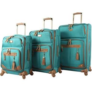 China Iron Push-up Trolley EVA Trolley Luggage With Combination Lock on sale