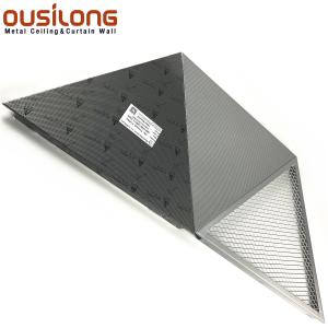 Expose Metal Mesh Aluminum Open Cell Clip In Ceiling